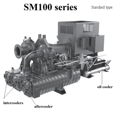 Hanwha Samsung Mupepe Refroidisseur Intercooler Sambu Na Kupesa Mupepe Mupepe Sm6100